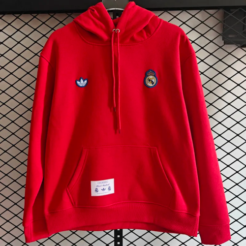 25-26 Real Madrid Red Hoody 红色(加绒)
