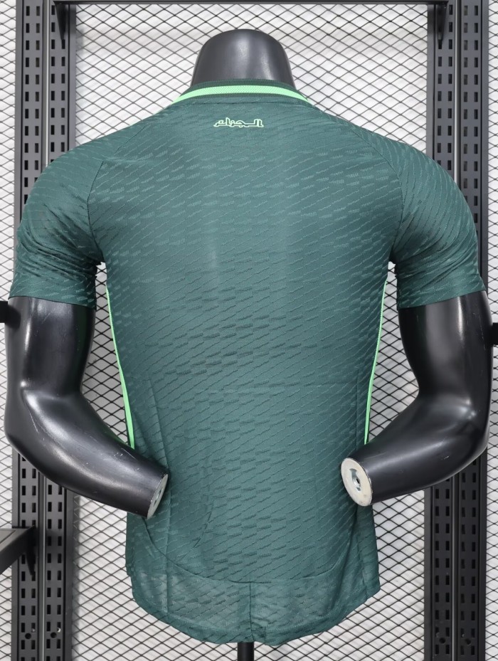 25-26 Algeria Away Player Version Soccer Jersey 1:1 Thai Quality