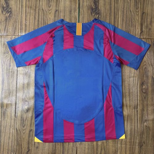 2005-2006 Barcelona Home Retro Soccer Jersey
