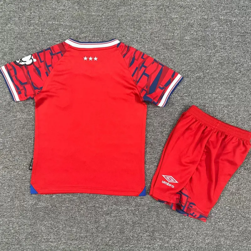 25-26 Ipswich Away Kids Soccer Jersey 1:1 Thai Quality