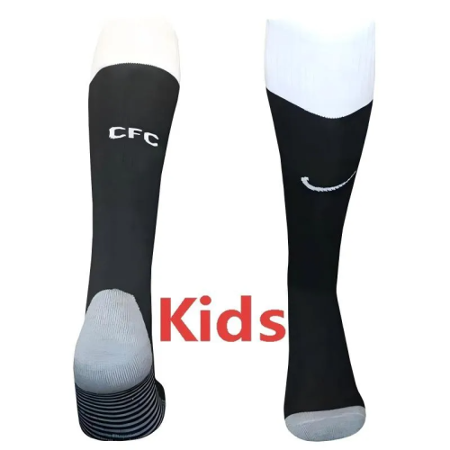 25-26 Chelsea Third Black Kids Socks