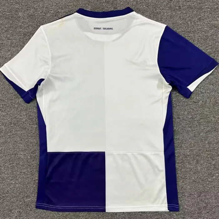 25-26 Toulouse Home Fans Soccer Jersey 1:1 Thai Quality