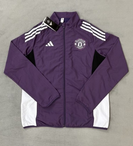 25-26 Manchester United Purple Windbreaker