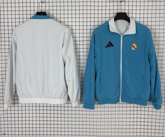 2025 Real Madrid Double Sided Windbreaker