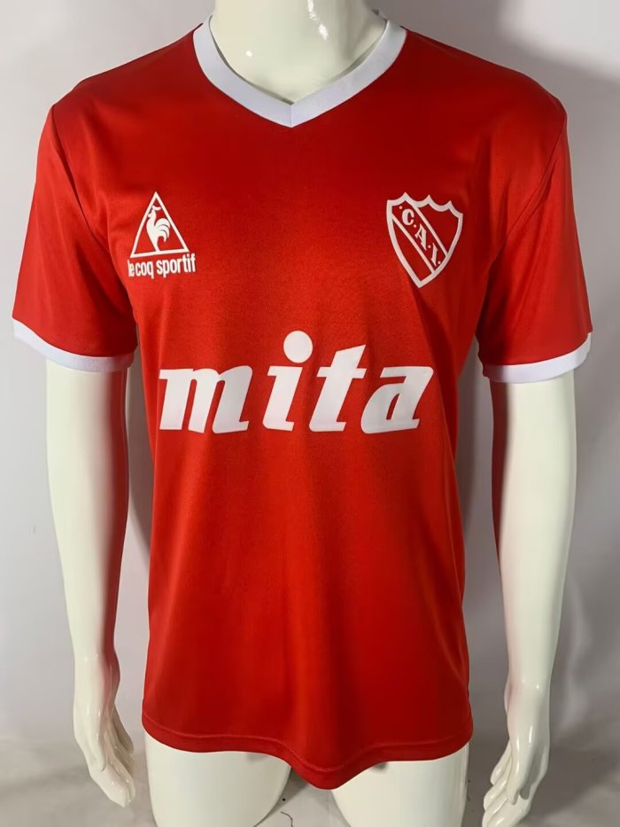 1986-1988 CA Independiente Home Retro Soccer Jersey