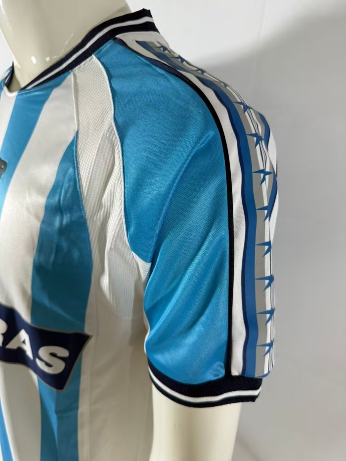 2003-2004 Racing Club Retro Soccer Jersey