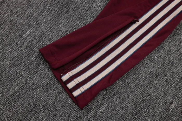 25-26 Ajax High Quality Half Pull Tracksuit