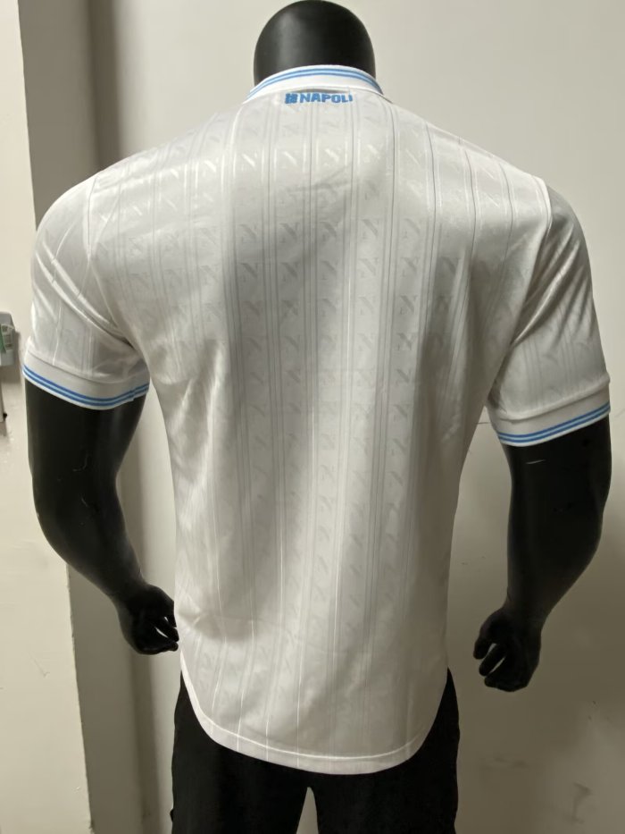 25-26 Napoli UEFA CL Away Player Version Soccer Jersey 1:1 Thai Quality (欧冠版)