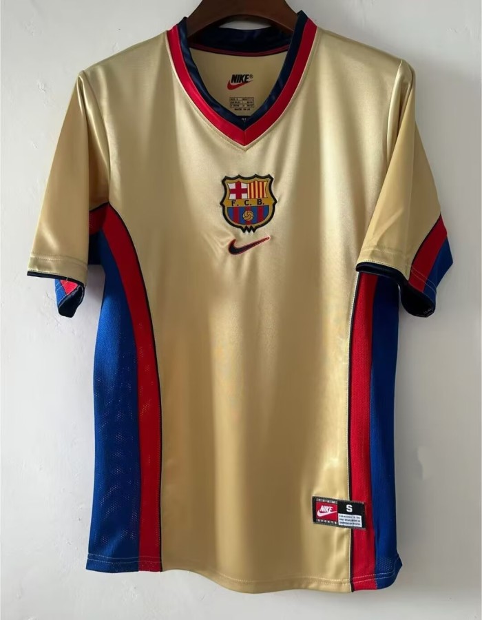 1998 Barcelona Third Retro Soccer Jersey