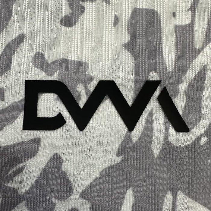 2025 Trapstar Grey White Player Version Trendy Soccer Jersey