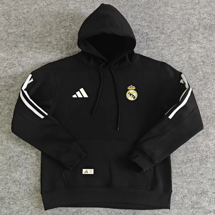 25-26 Real Madrid Black Hoody 黑色(加绒)