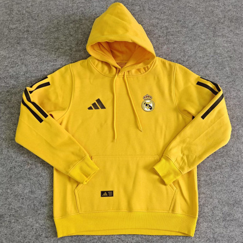 25-26 Real Madrid Yellow Hoody 黄色(加绒)