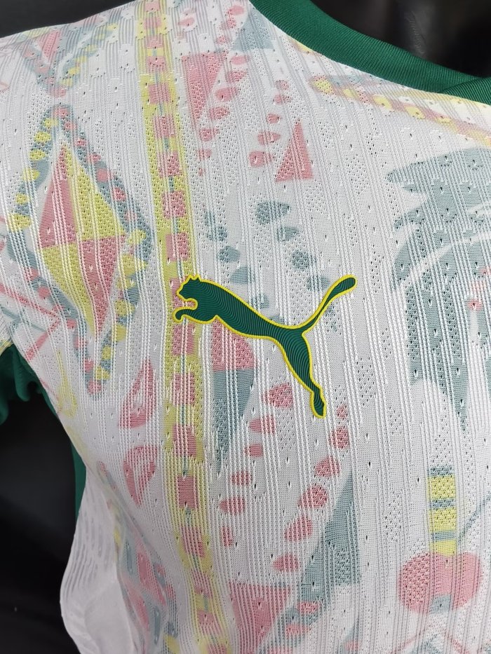 25-26 Senegal Home Player Version Soccer Jersey 1:1 Thai Quality