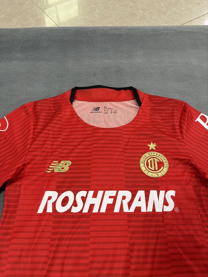 25-26 Toluca Home Women Fans Soccer Jersey