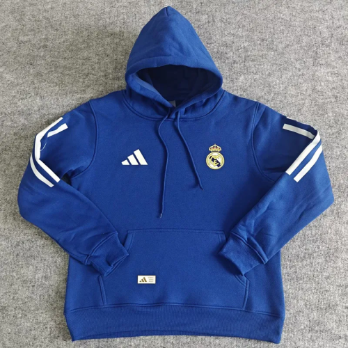 25-26 Real Madrid Fancy blue Hoody 彩蓝色(加绒)