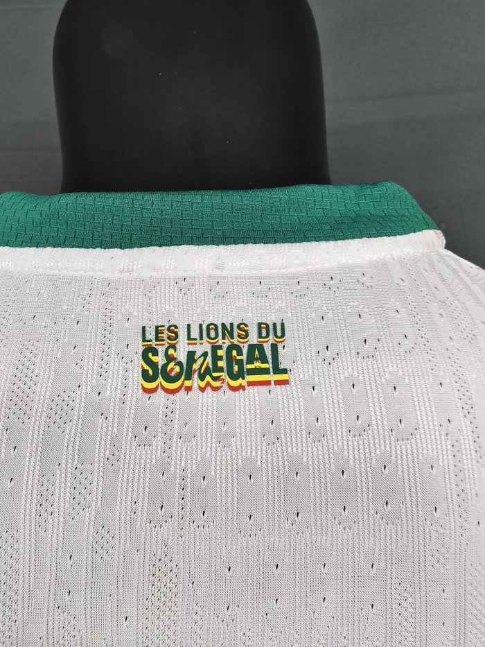 25-26 Senegal Home Player Version Soccer Jersey 1:1 Thai Quality