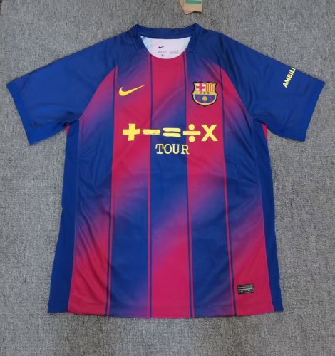 25-26 Barcelona Home Special Edition Fans Soccer Jersey