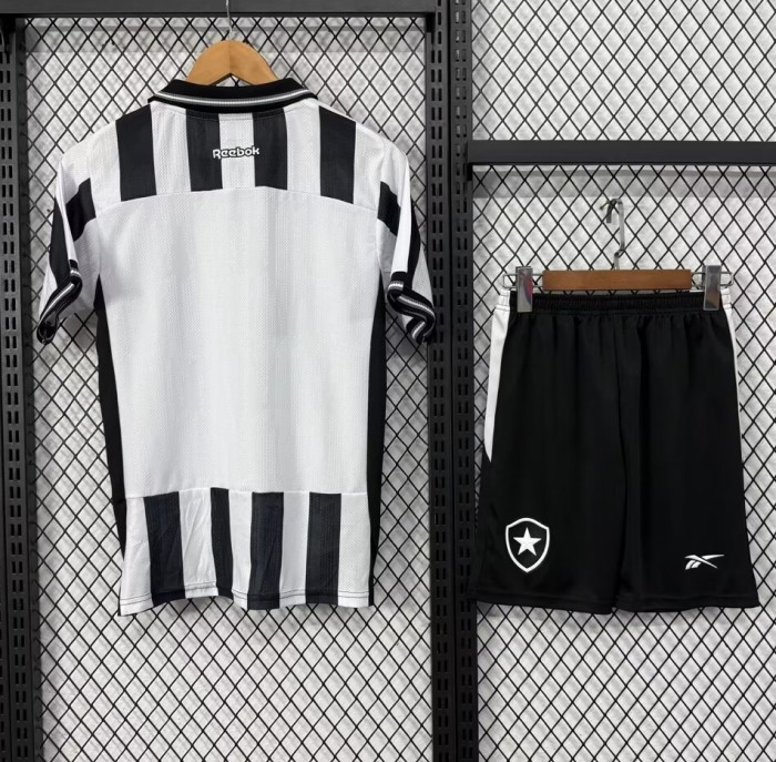 25-26 Botafogo Home Kids Soccer Jersey