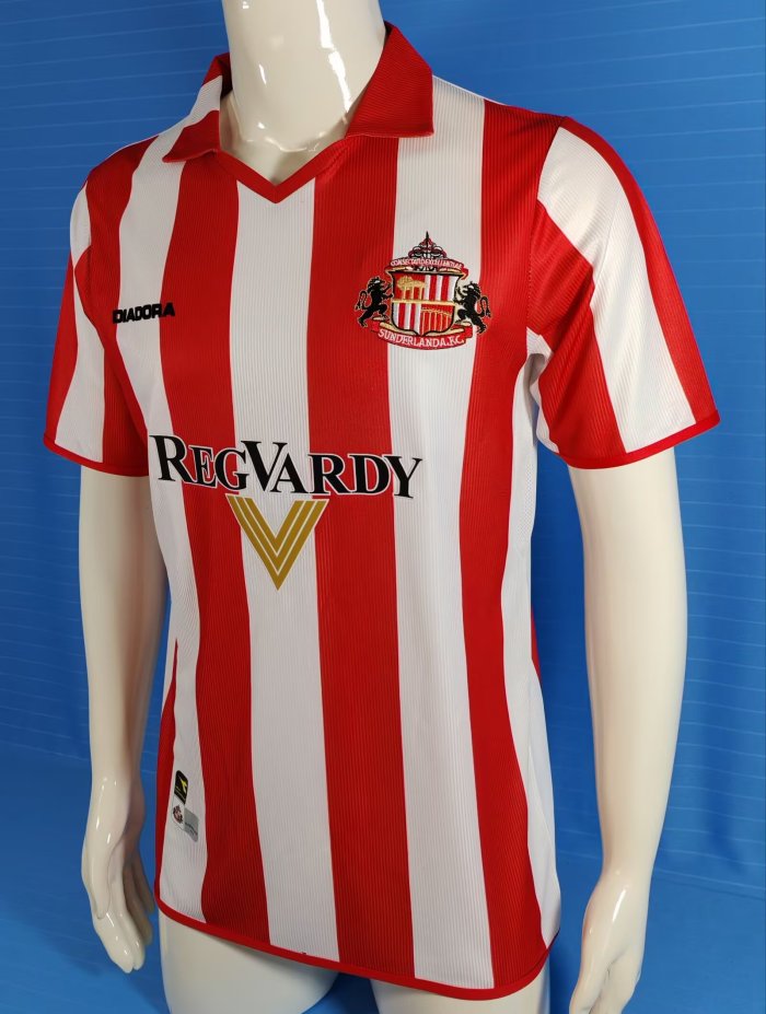 2004-2005 Sunderland Home Retro Soccer Jersey