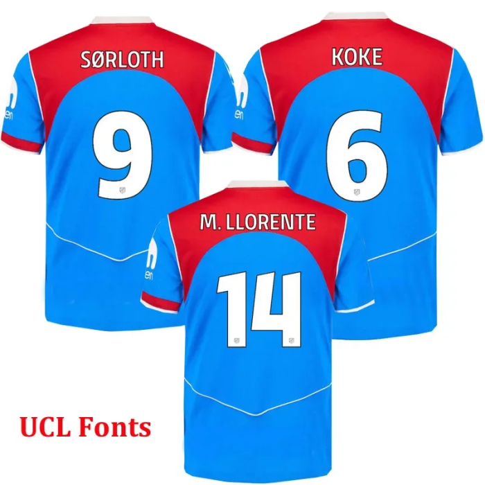 25-26 Atlético Madrid Third Kids Soccer Jersey