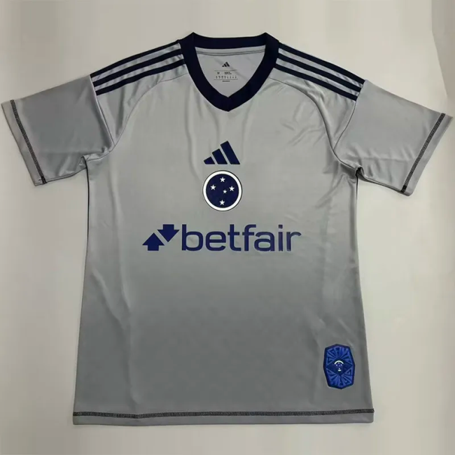 25-26 Cruzeiro Grey Goalkeeper Soccer Jersey