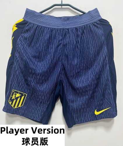 25-26 Atlético Madrid Away Player Version Shorts Pants（球员短裤）