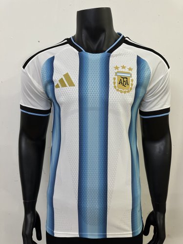 25-26 Argentina Home Player Version Soccer Jersey