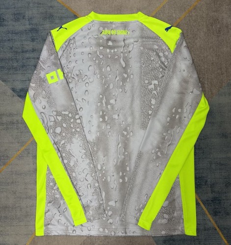 25-26 Manchester City Third Long Sleeve Fans Soccer Jersey