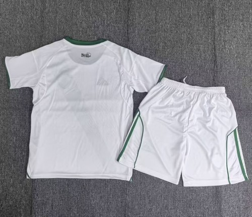 25-26 Al-Ahli Saudi Home Kids Soccer Jersey