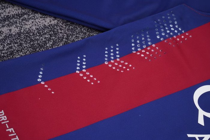 2014-2015 Barcelona Home Long sleeves Retro Kids Soccer Jersey