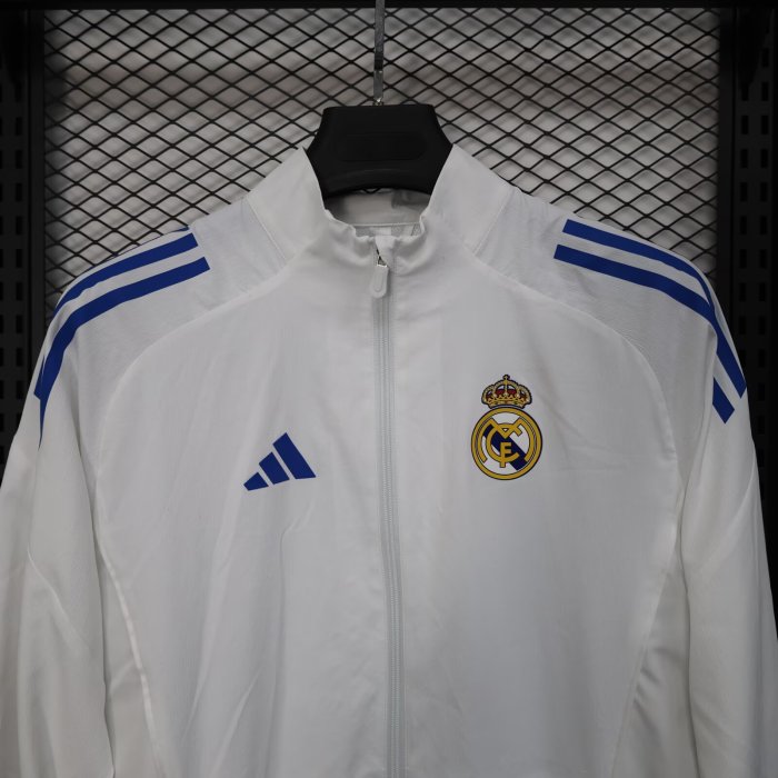 2025 Real Madrid New Pattern Windbreaker