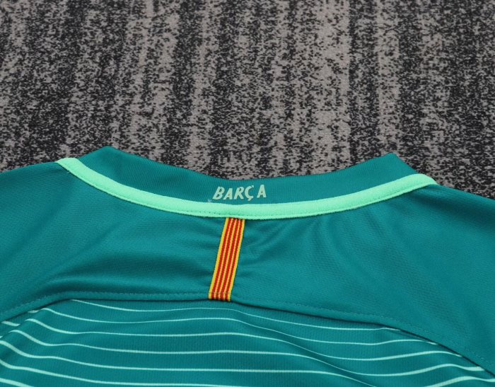 2016-2017 Barcelona Third Retro Kids Soccer Jersey