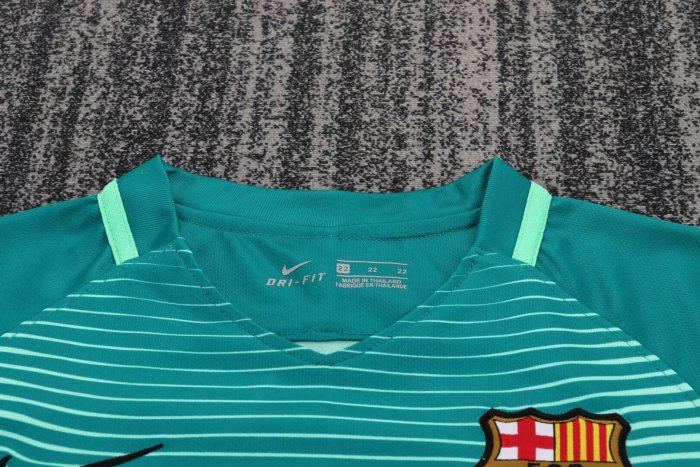 2016-2017 Barcelona Third Retro Kids Soccer Jersey