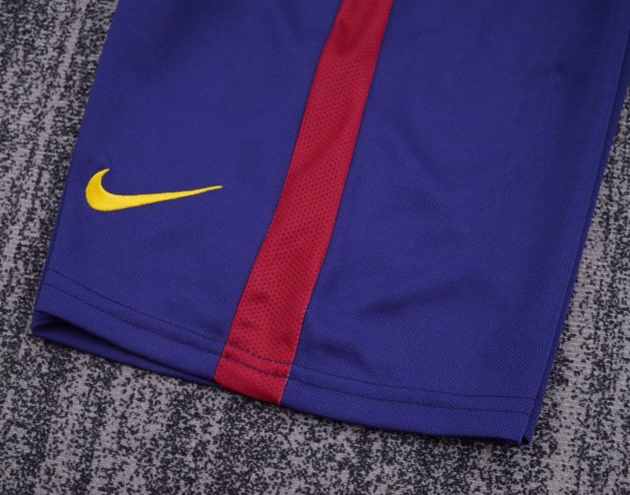 2014-2015 Barcelona Home Long sleeves Retro Kids Soccer Jersey