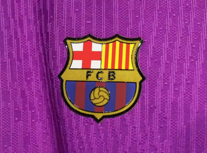 25-26 Barcelona Purple Special Edition Player Version Training Shirts