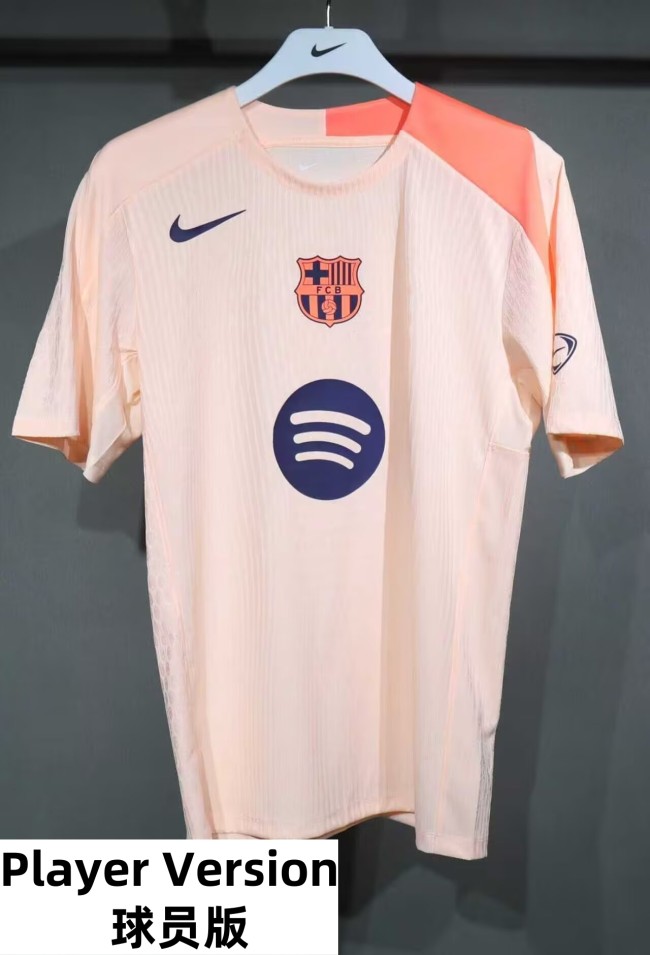 25-26 Barcelona Special Edition Player Version Training Shirts