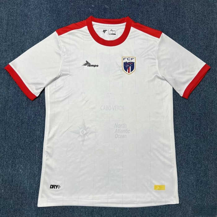 24-25 Cape Verde Away Fans Soccer Jersey