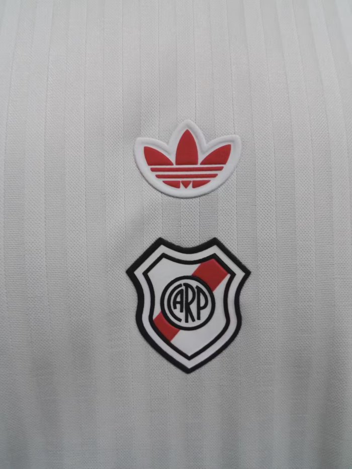 25-26 River Plate White Casual Edition Player Version Training shirts