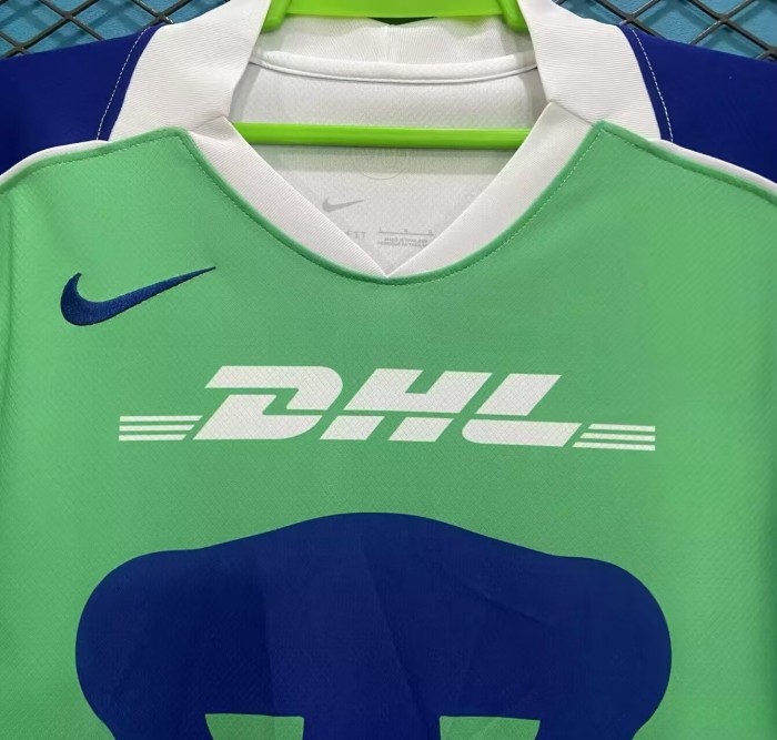 25-26 Pumas UNAM Blue Black Training Shirts