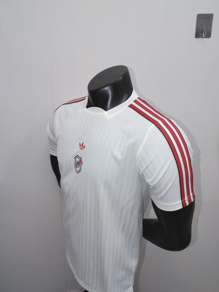 25-26 River Plate White Casual Edition Player Version Training shirts