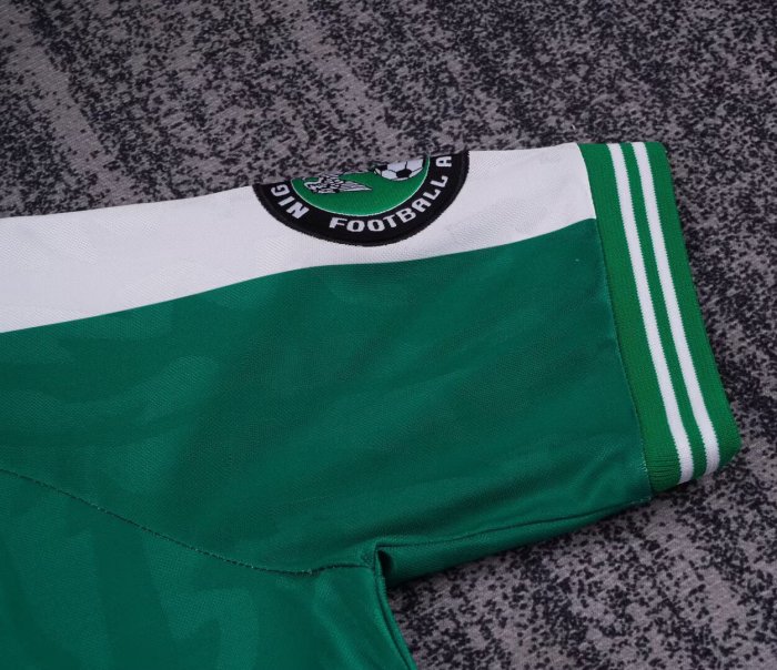 1996 Nigeria Home Retro Kids Soccer Jersey