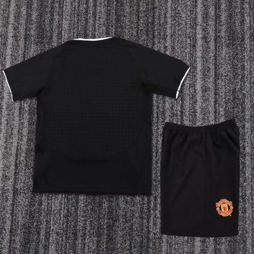 2003-2004 Manchester United Away Retro Kids Soccer Jersey