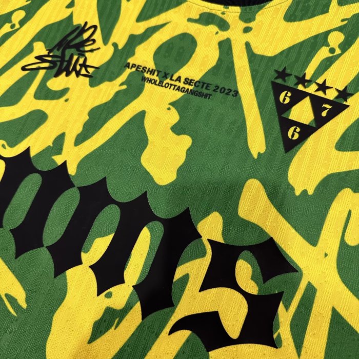 25-26 Paris Saint-Germain Green Co-Signed Version Player Version Soccer Jersey