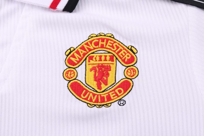 1998-1999 Manchester United Retro Kids Soccer Jersey
