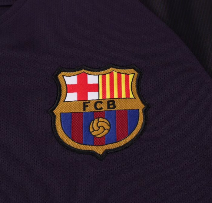 2016-2017 Barcelona Away Retro Kids Soccer Jersey