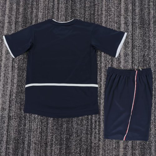 2002-2003 Paris Saint-Germain Home Retro Kids Soccer Jersey