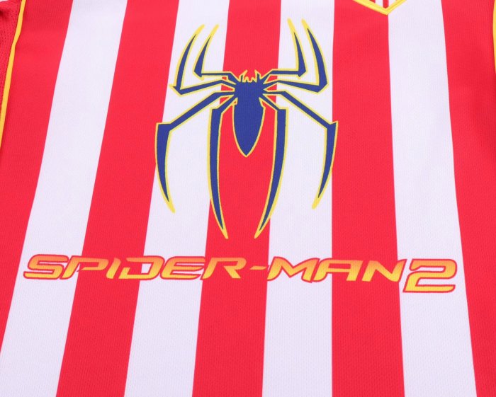 2004-2005 Atlético Madrid Away Long sleeves Retro Kids Soccer Jersey