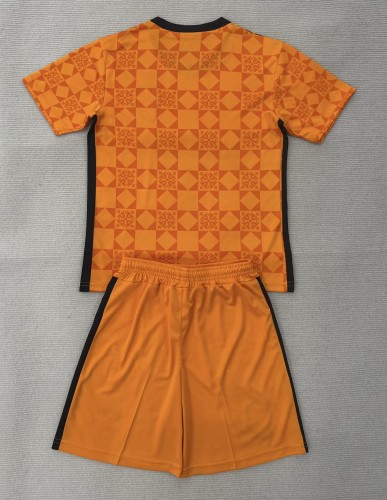 25-26 Sunderland Orange GoalKeeper Kids Soccer Jersey