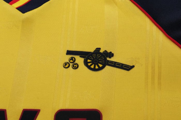 1988-1990 Arsenal Away Retro Kids Soccer Jersey