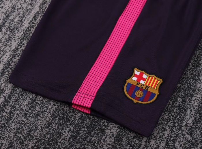 2016-2017 Barcelona Away Retro Kids Soccer Jersey